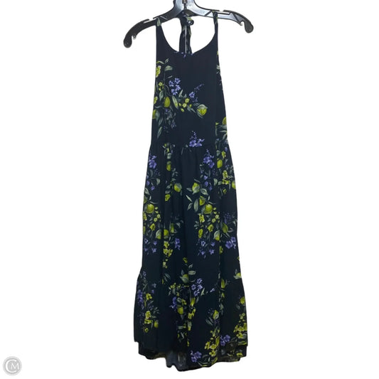 Dress Casual Midi By Time And Tru In Blue, Size: S