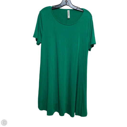 Dress Casual Short By Zenana Outfitters In Green, Size: 1x