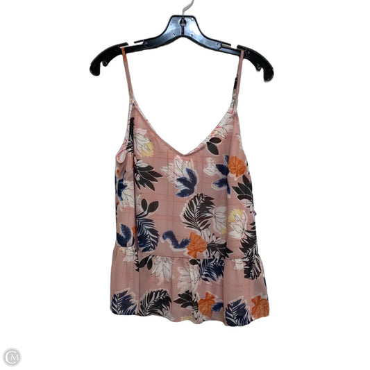 Top Sleeveless By A New Day In Blue & Pink, Size: S