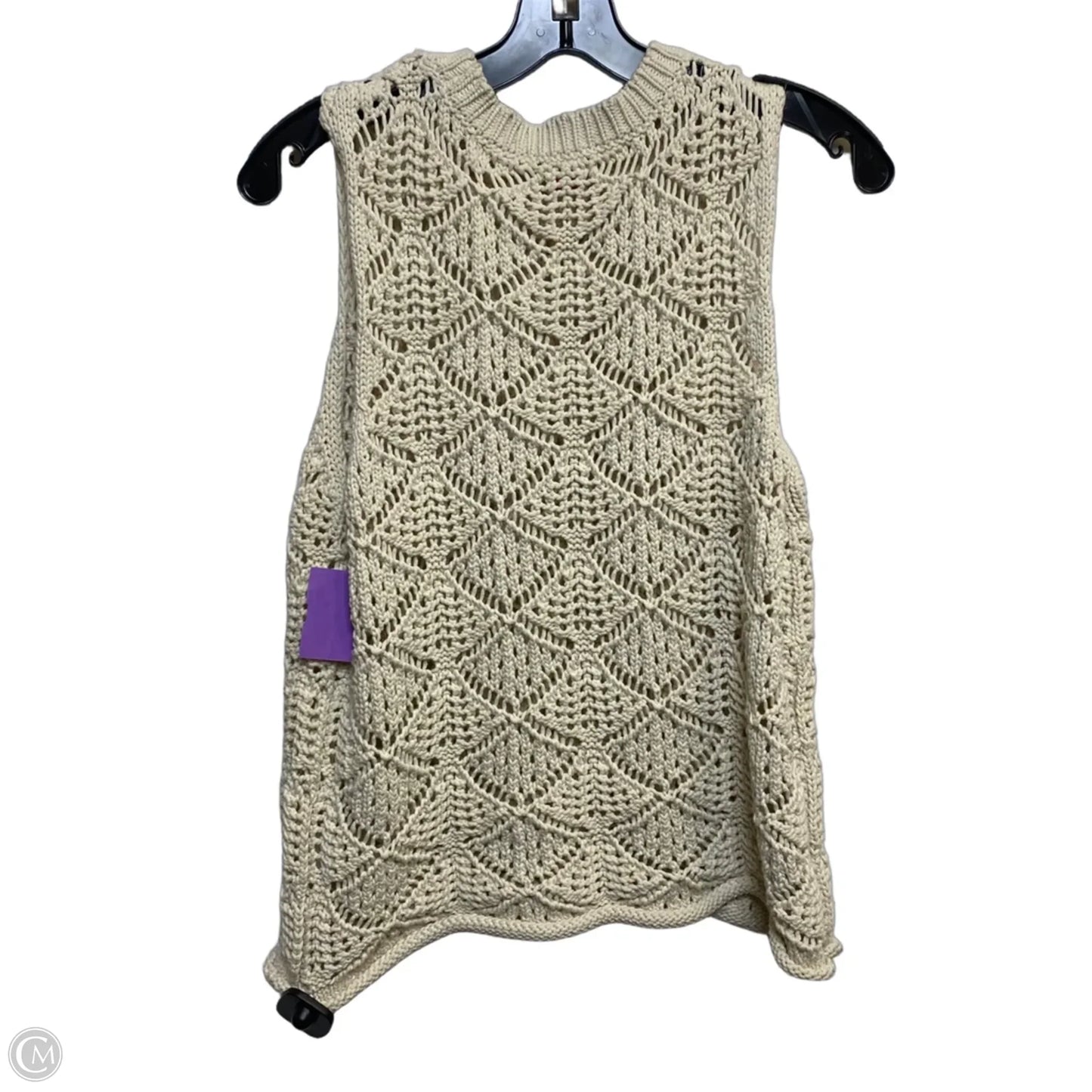 Top Sleeveless By Vince Camuto In Tan, Size: M
