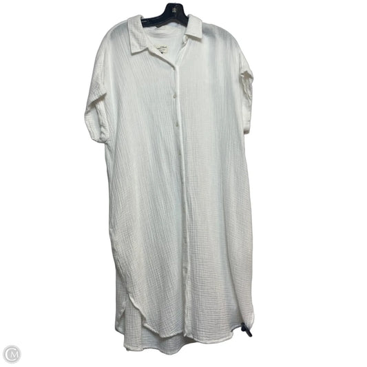 Dress Casual Midi By Universal Thread In White, Size: L