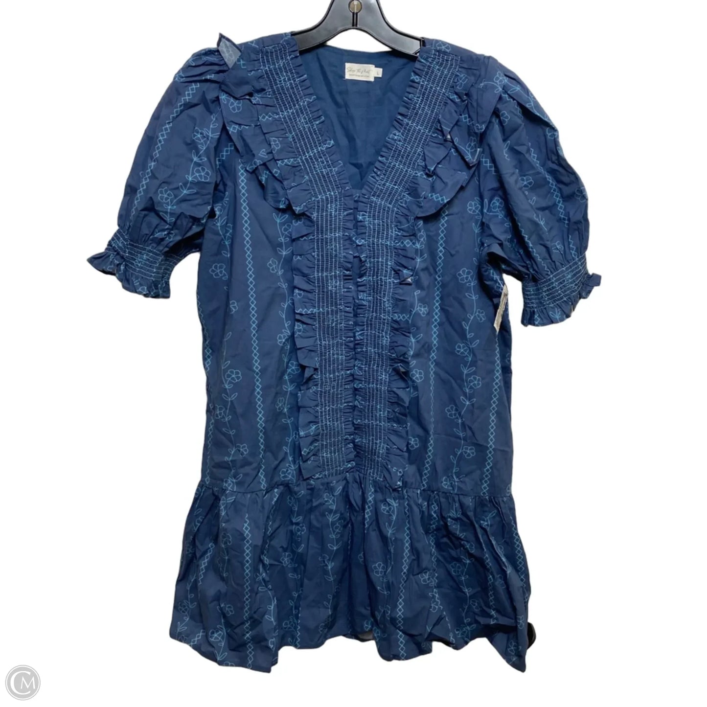 Dress Casual Short By Shop The Mint In Blue, Size: L