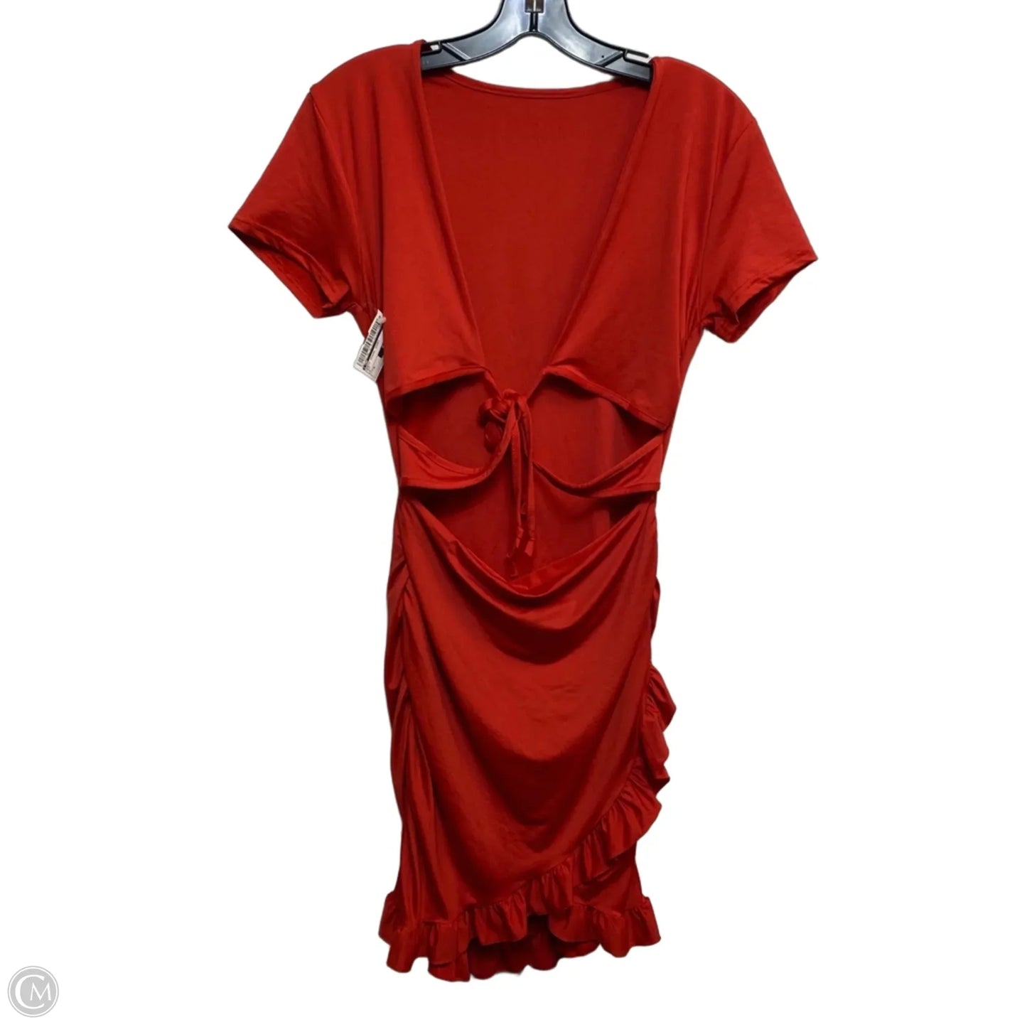 Dress Casual Short By Cmf In Red, Size: M