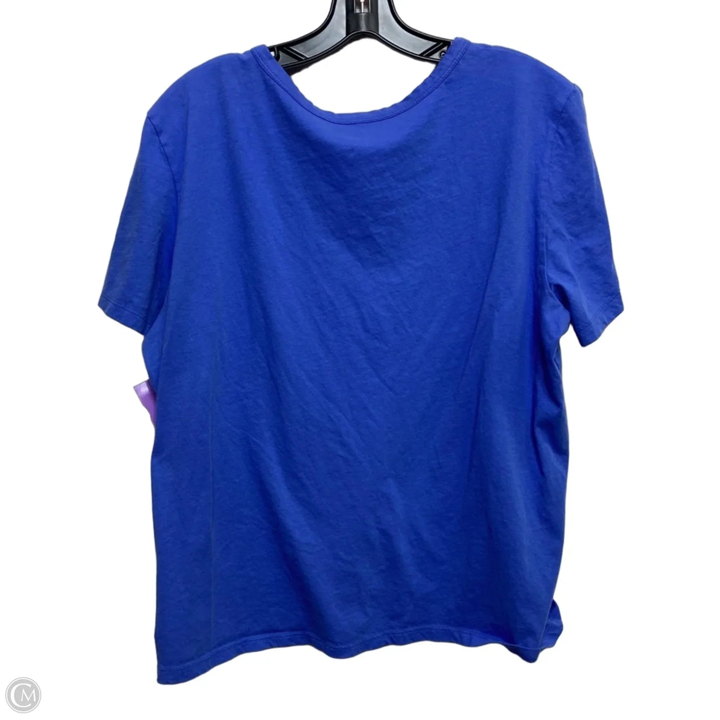 Top Short Sleeve By Gap In Blue, Size: Xl