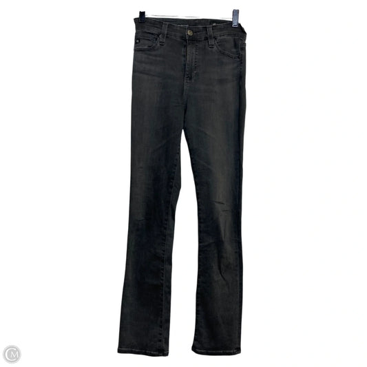 Jeans Designer By Ag Jeans In Black Denim, Size: 2