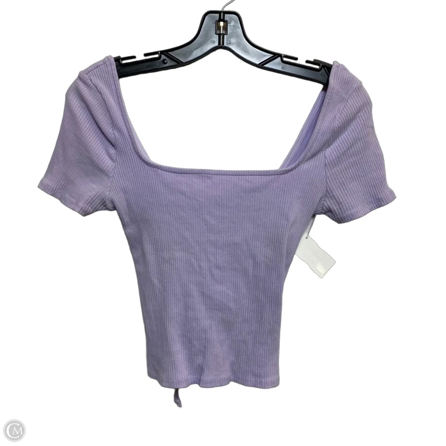 Top Short Sleeve By Blue Blush In Purple, Size: M