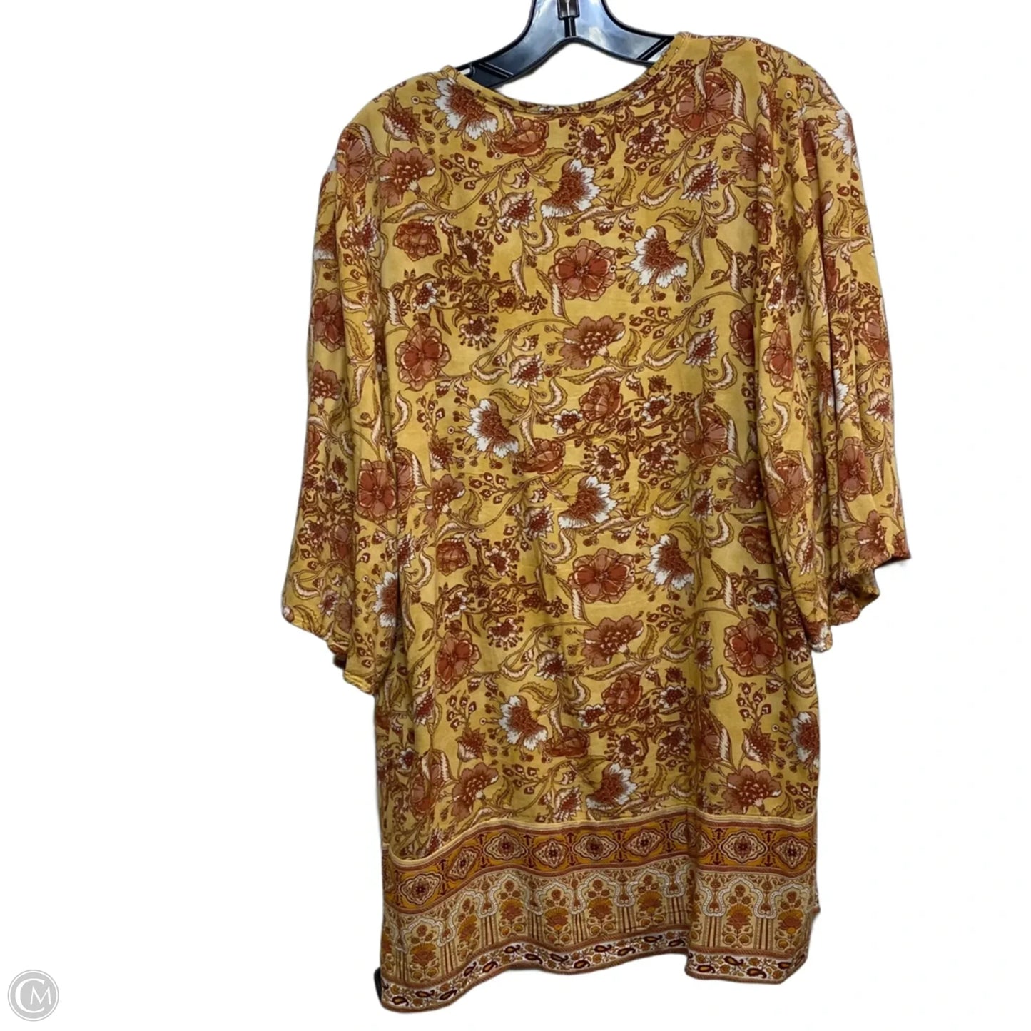 Kimono By Knox Rose In Brown & Tan, Size: M