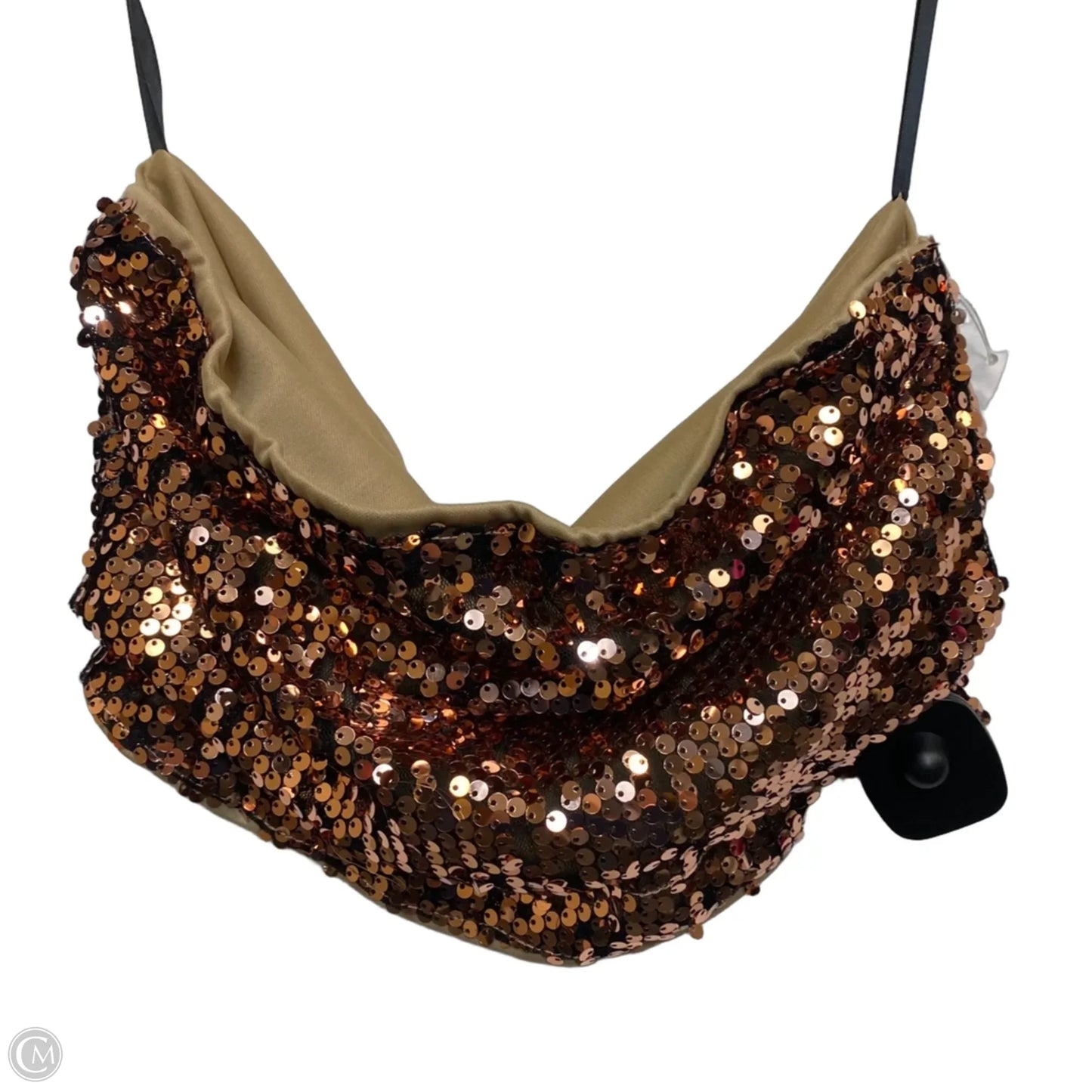 Top Sleeveless By Shein In Brown, Size: Xs