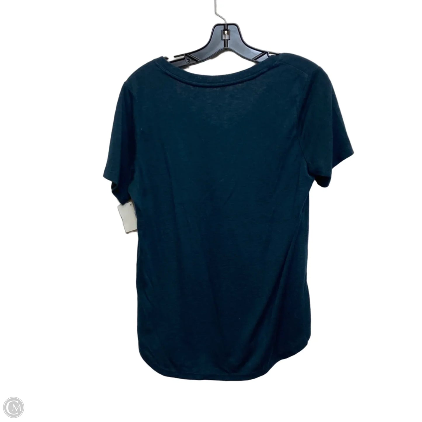 Top Short Sleeve Basic By Gap In Navy, Size: M