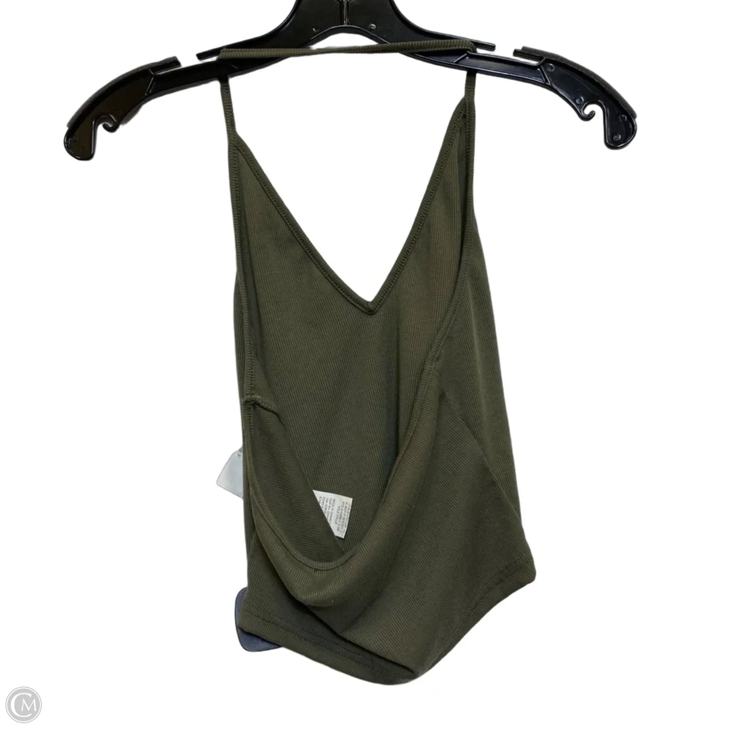 Top Sleeveless Basic By Shein In Green, Size: Xs