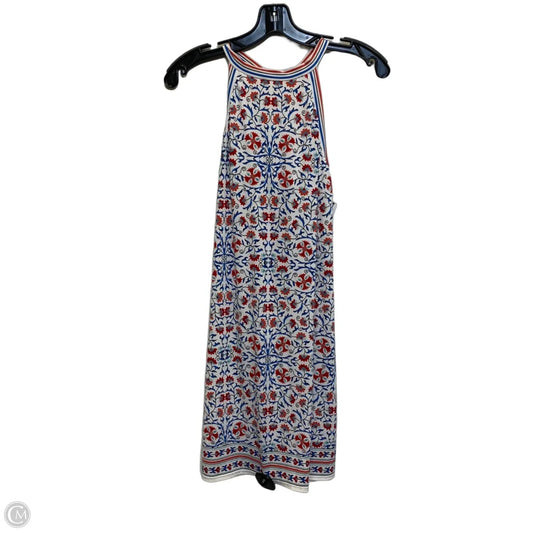 Dress Casual Short By Max Studio In Blue Red & White, Size: Xs