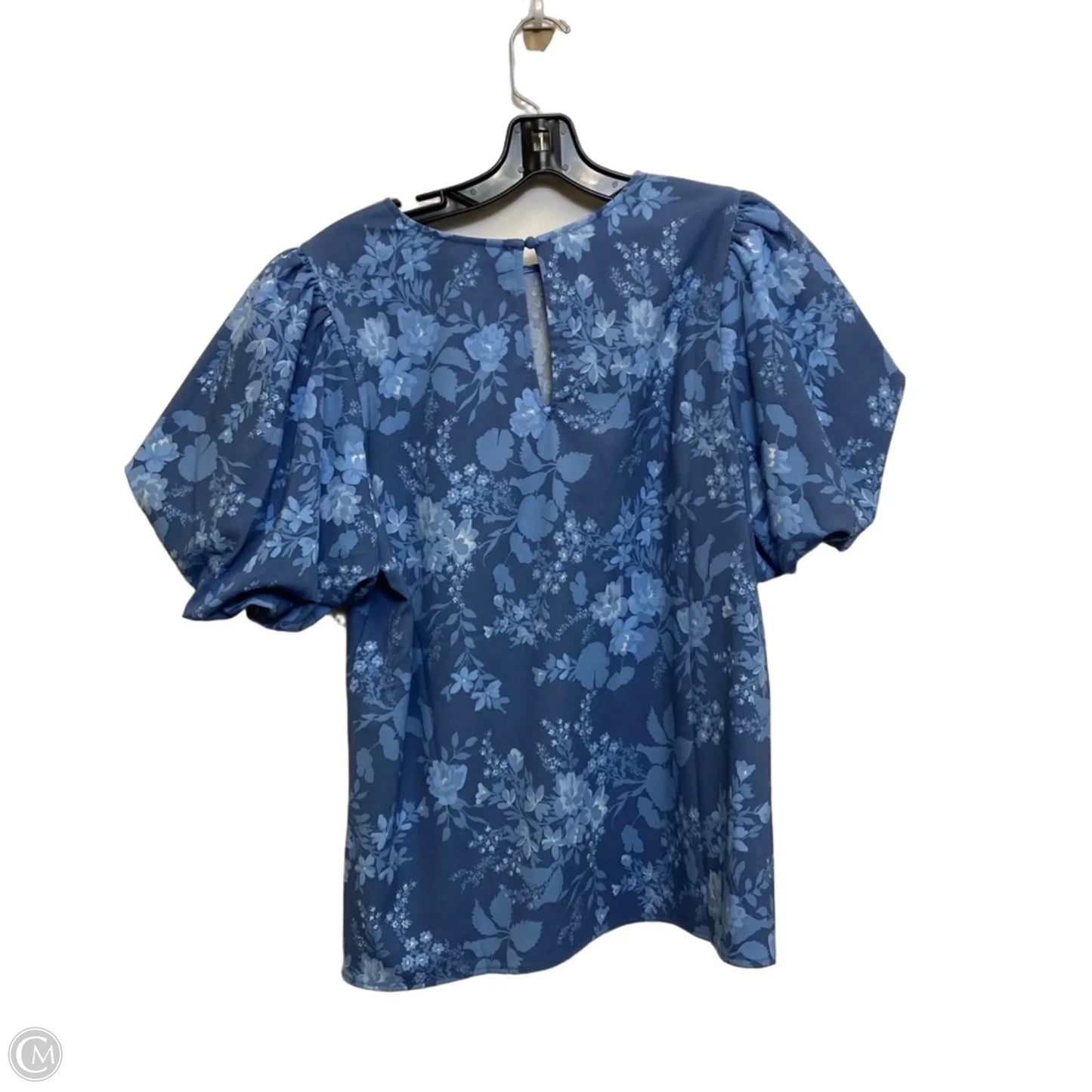Top Short Sleeve By Sugar Lips In Blue, Size: M