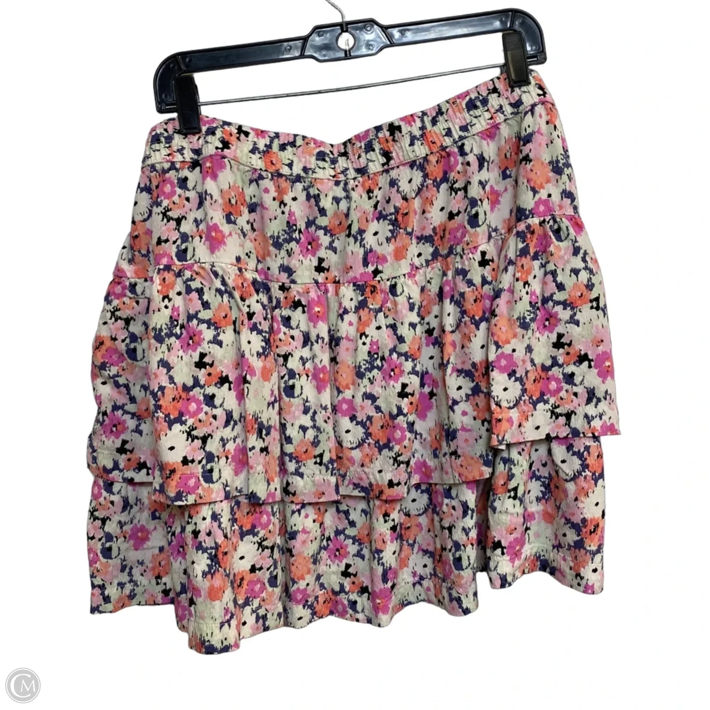 Skirt Mini & Short By Universal Thread In Cream & Pink, Size: Xxl