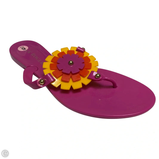 Sandals Designer By Jack Rogers In Pink, Size: 9