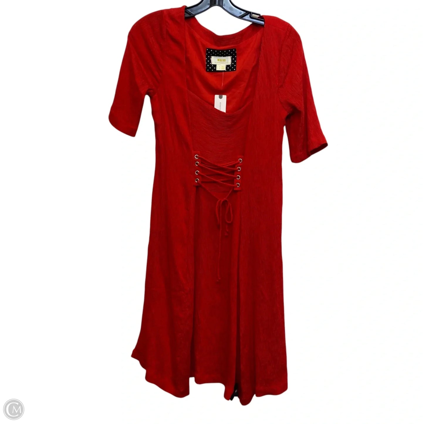 Dress Casual Midi By Maeve In Red, Size: S