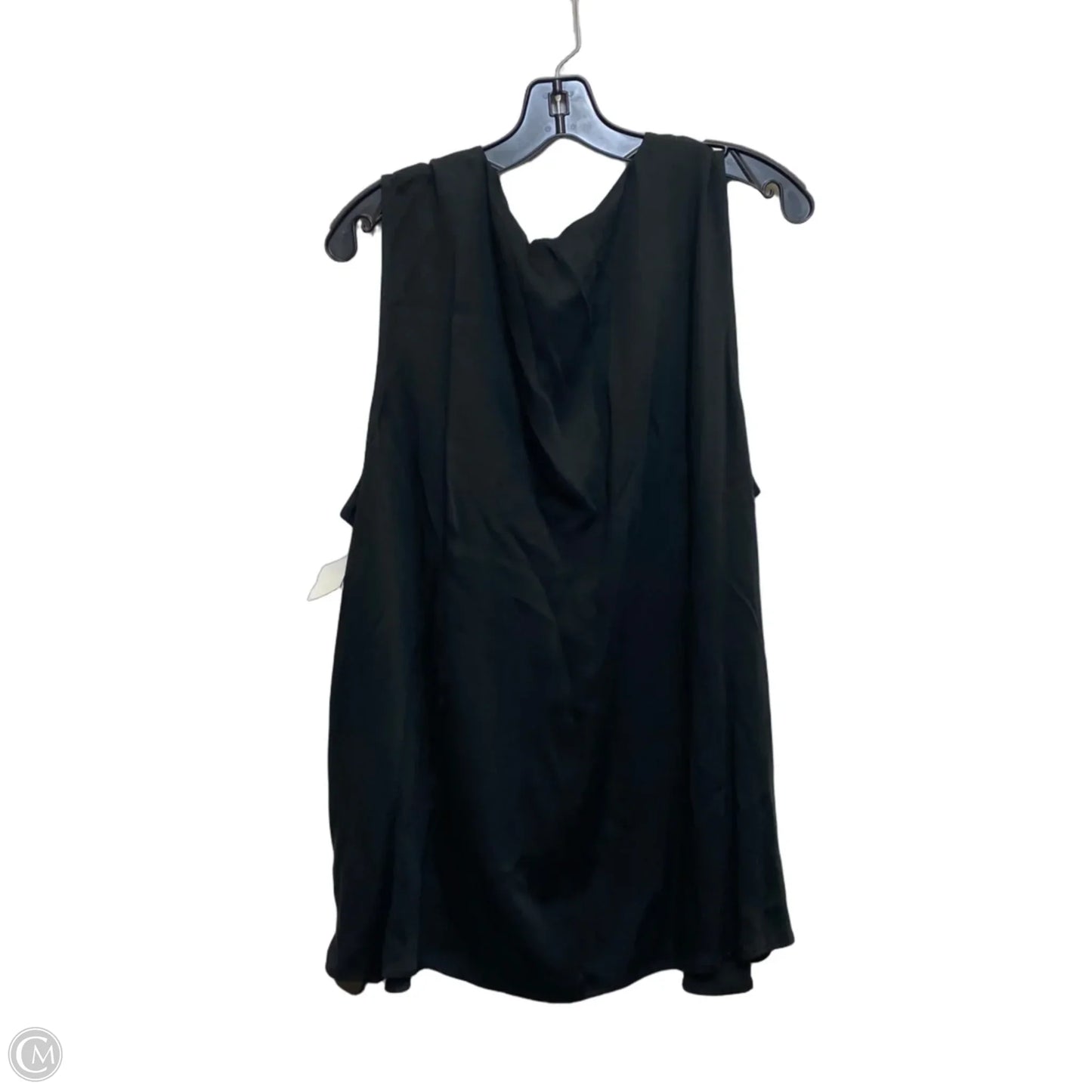 Top Sleeveless By Soft Surroundings In Black, Size: 2x