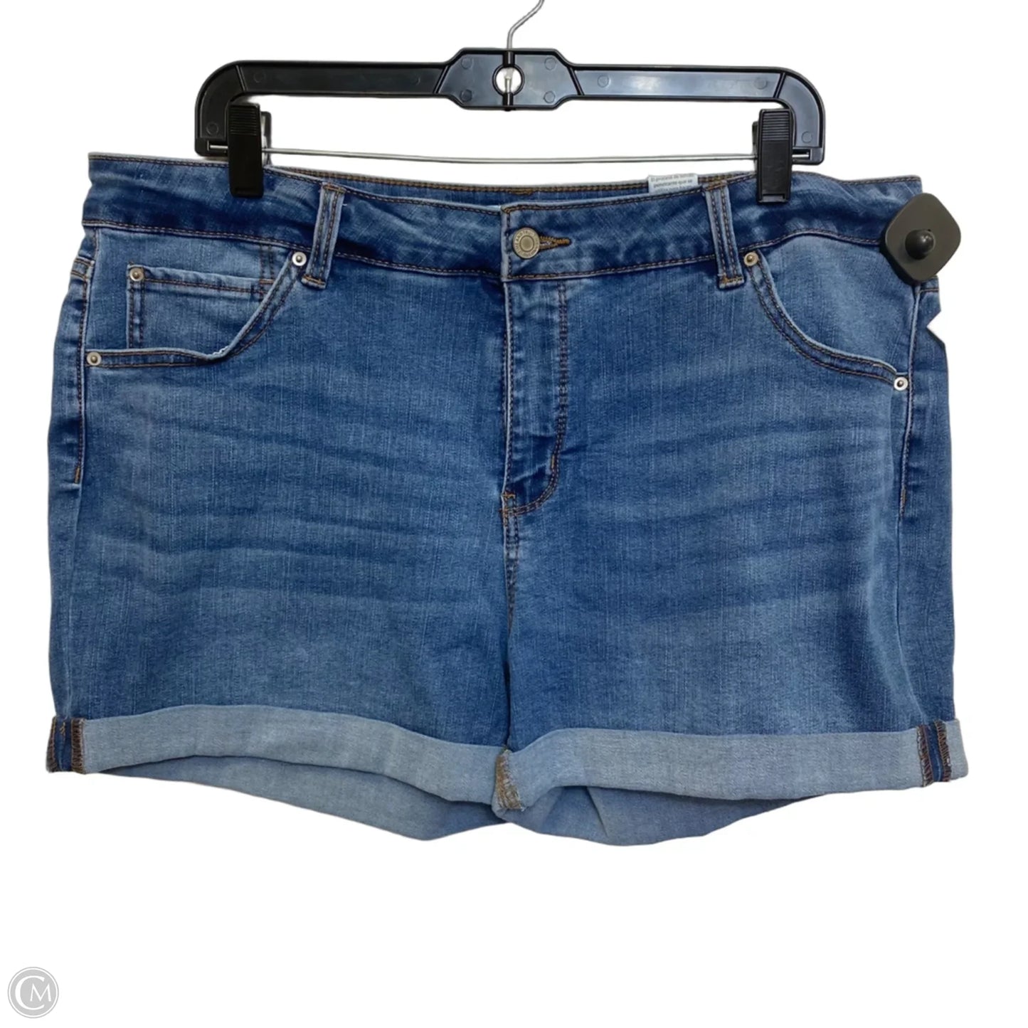 Shorts By Time And Tru In Blue Denim, Size: 18