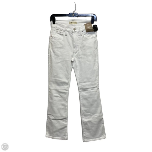 Jeans Skinny By Madewell In White Denim, Size: 2
