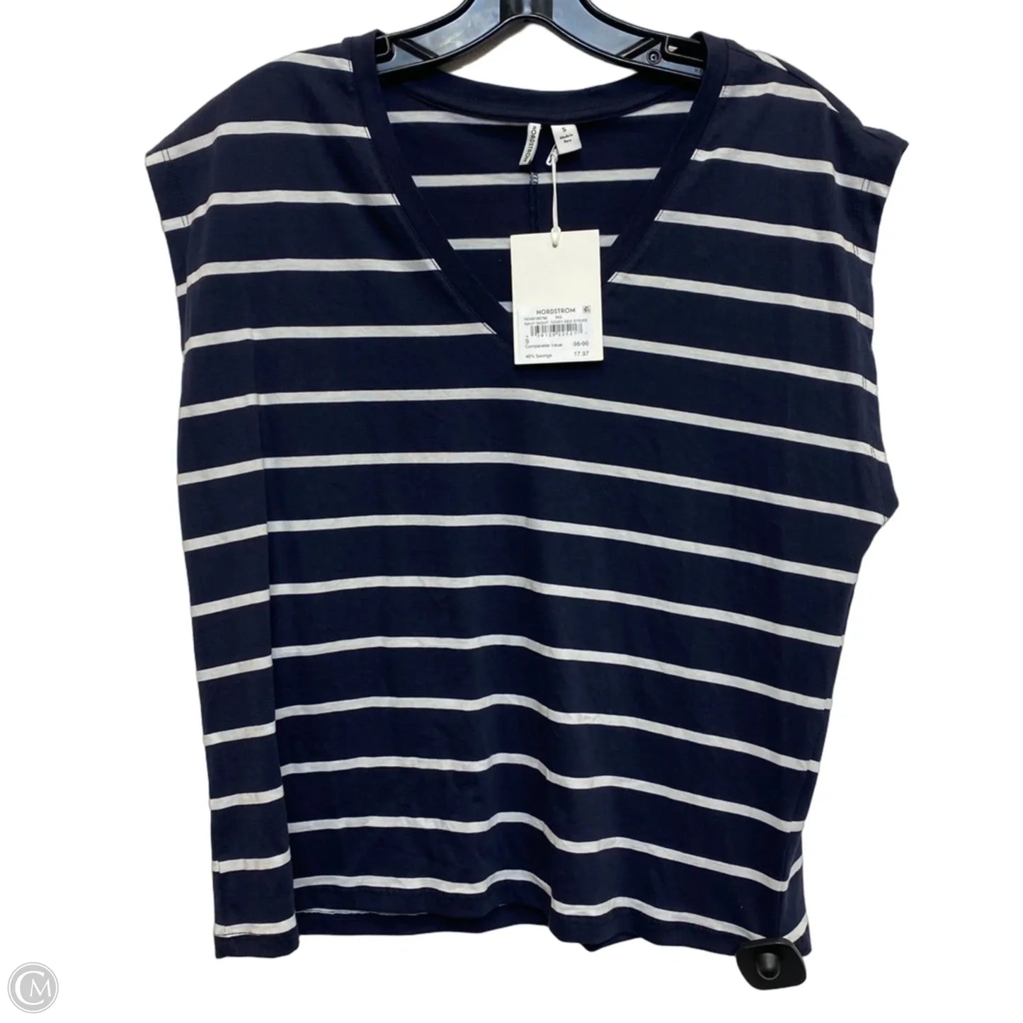 Top Sleeveless By Nordstrom In Navy, Size: S