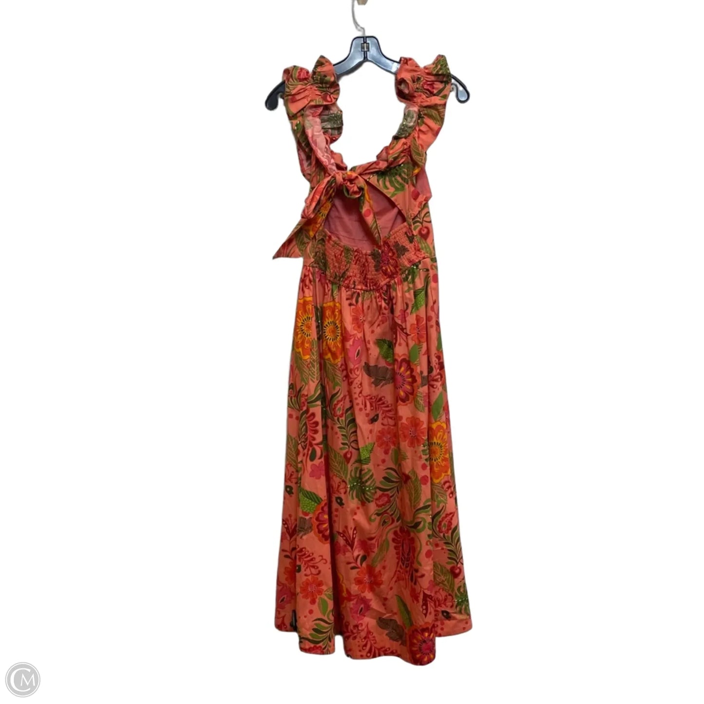Dress Casual Midi By Fate In Orange, Size: S