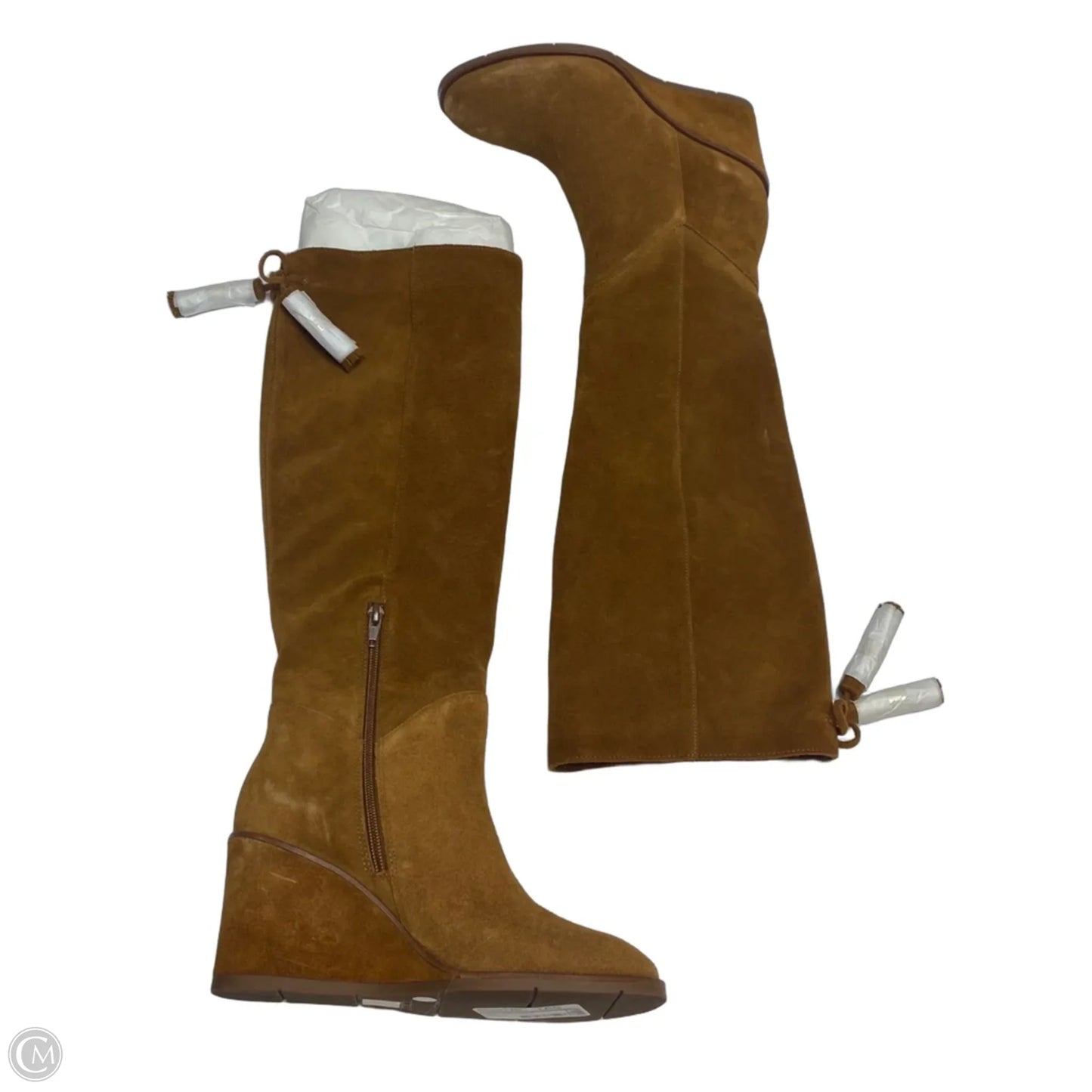 Boots Knee Heels By Antonio Melani In Brown, Size: 7
