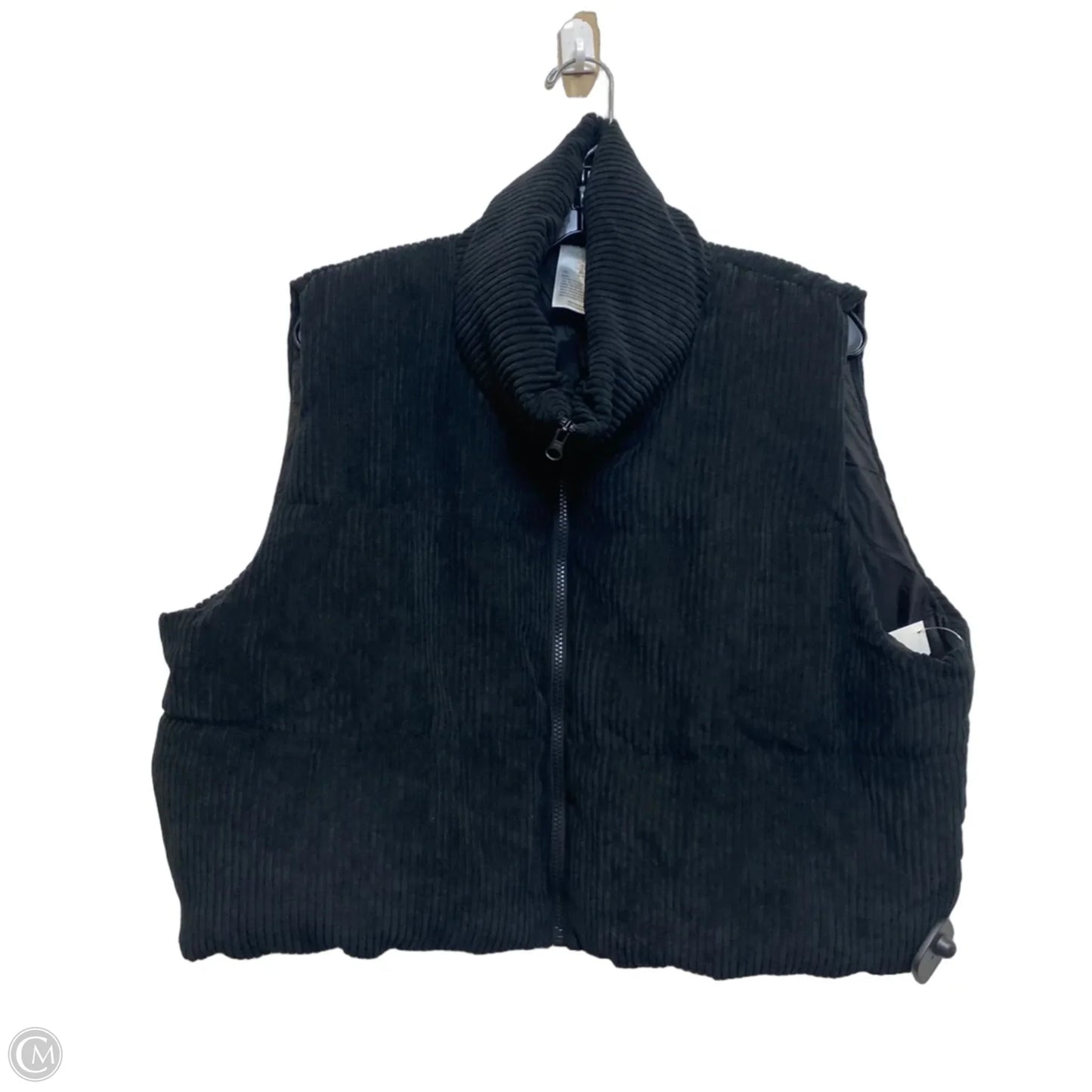 Vest Puffer & Quilted By Serra In Black, Size: Xl