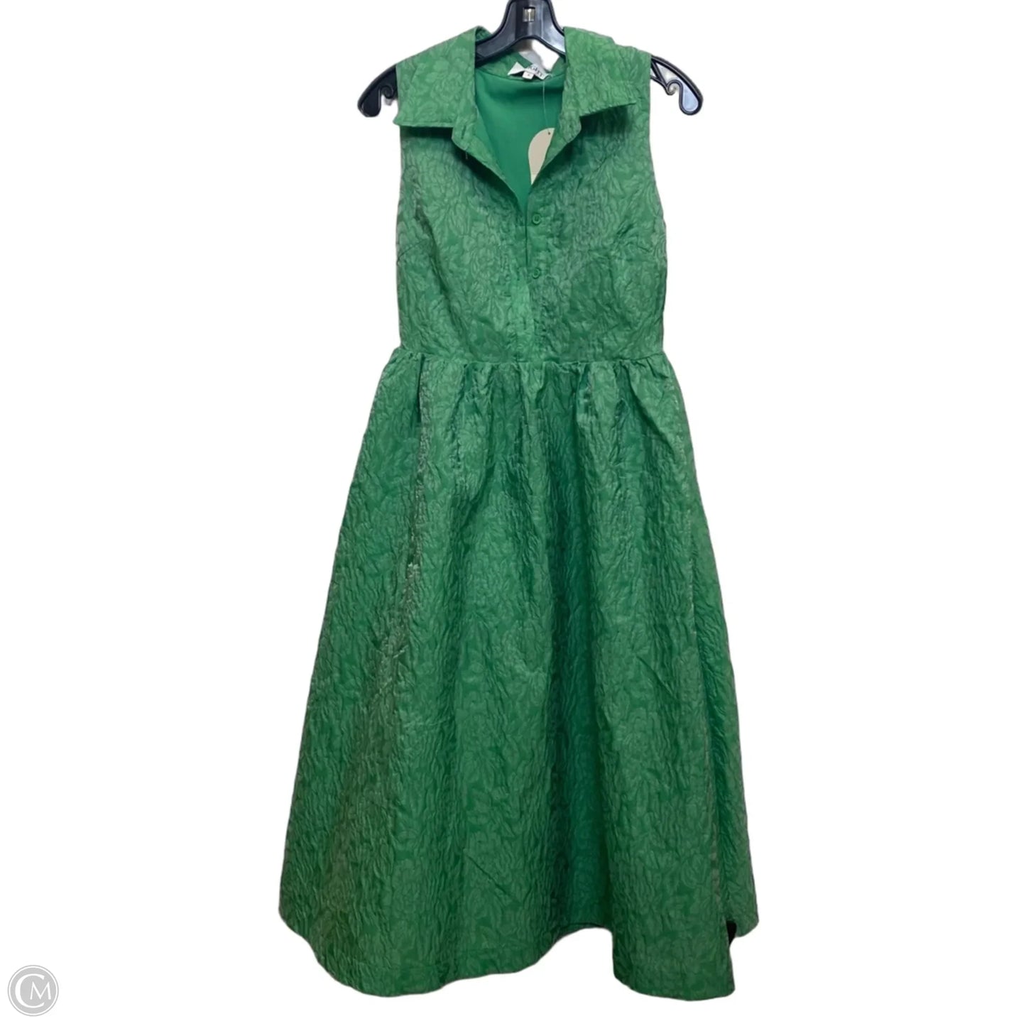 Dress Casual Midi By B.RIGHT In Green, Size: S