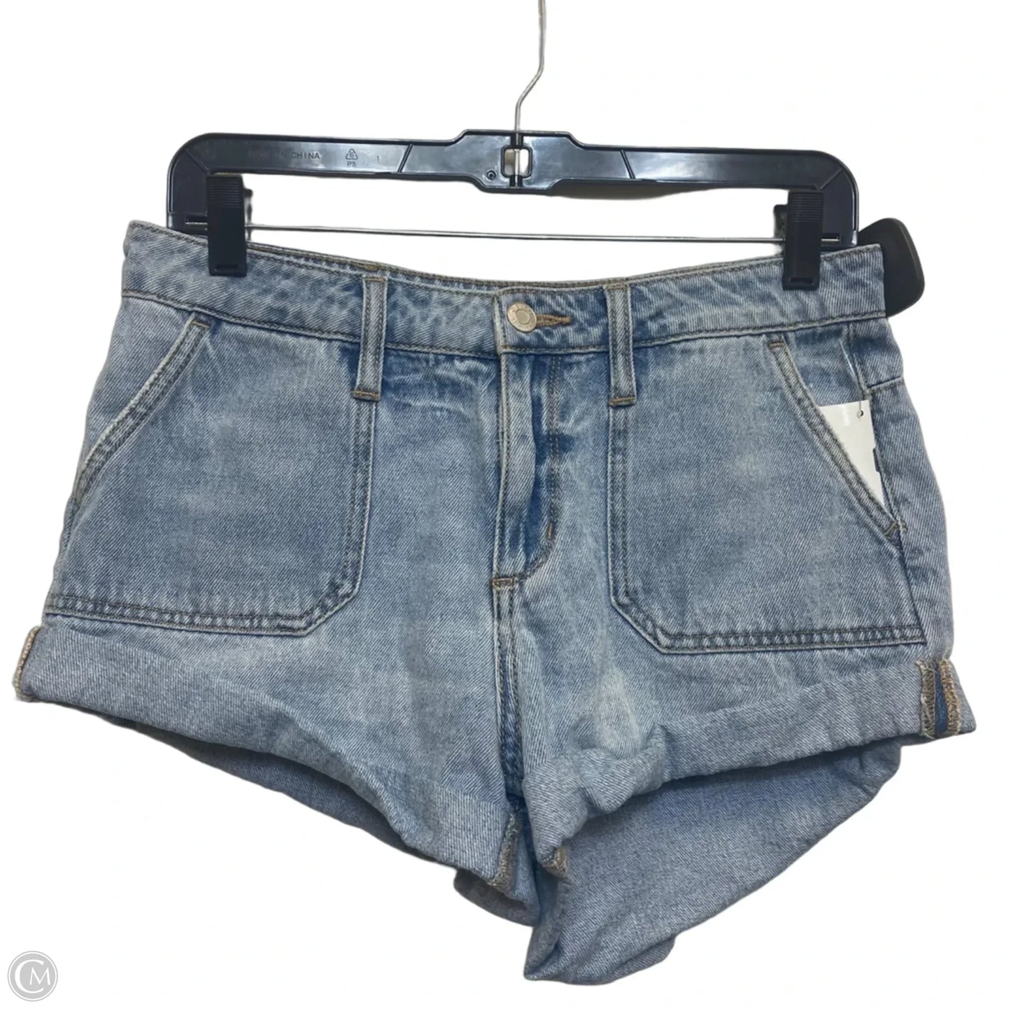 Shorts By Cello In Blue Denim, Size: S