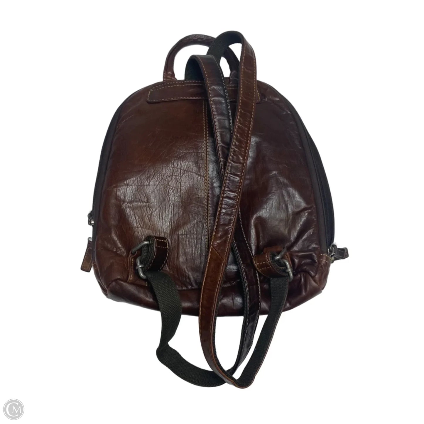Backpack Leather By Jack Georges, Size: Medium