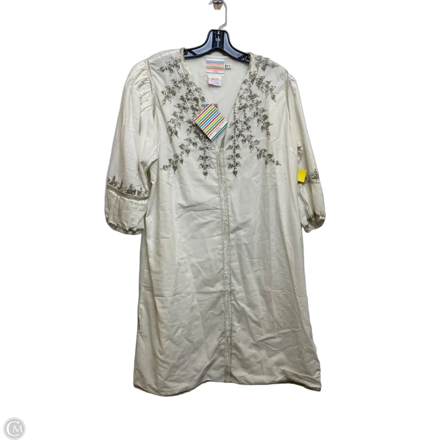 Dress Casual Short By Gretchen Scott In White, Size: 2x