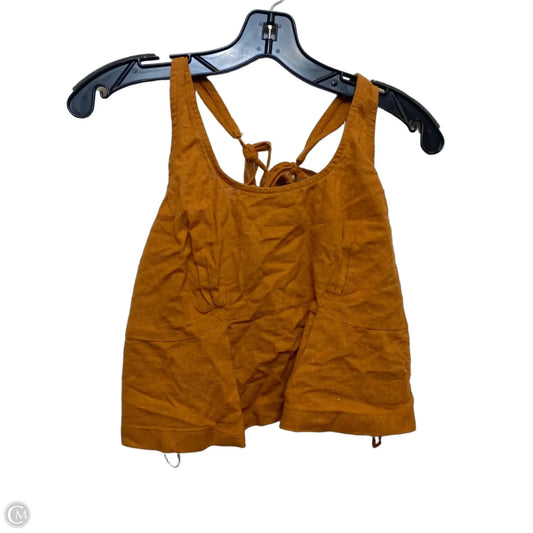 Top Sleeveless By Free People In Brown, Size: S