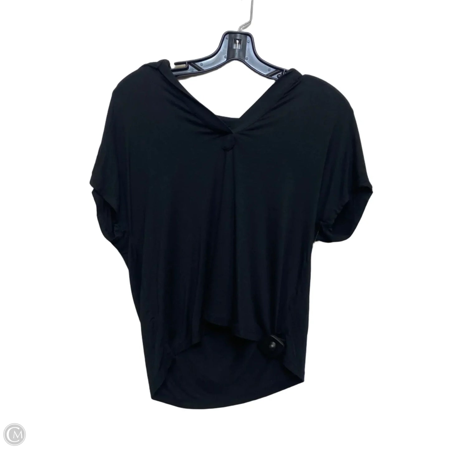 Top Short Sleeve Basic By C And C In Black, Size: Xs