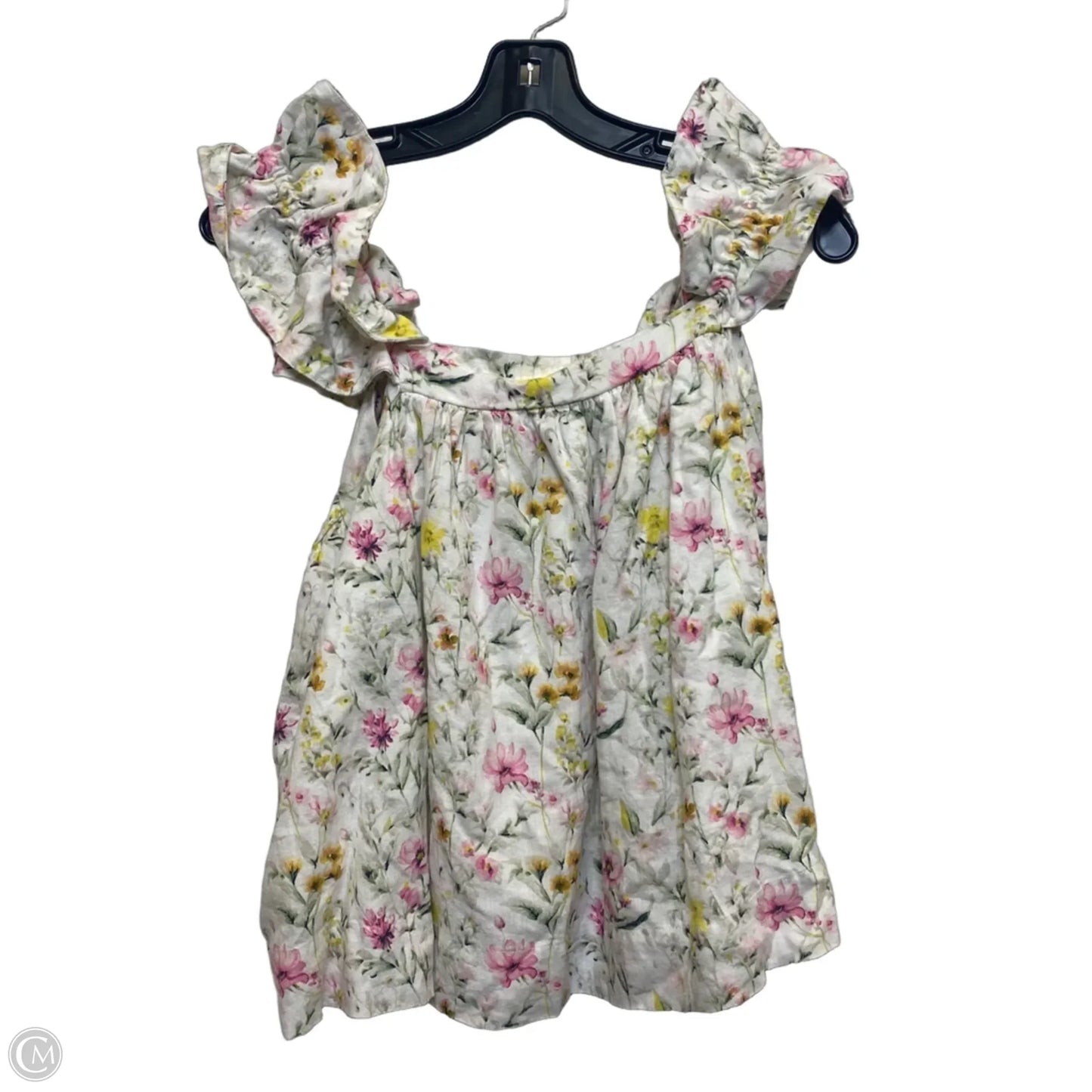 Shorts Set By Crown And Ivy In Pink & White, Size: S
