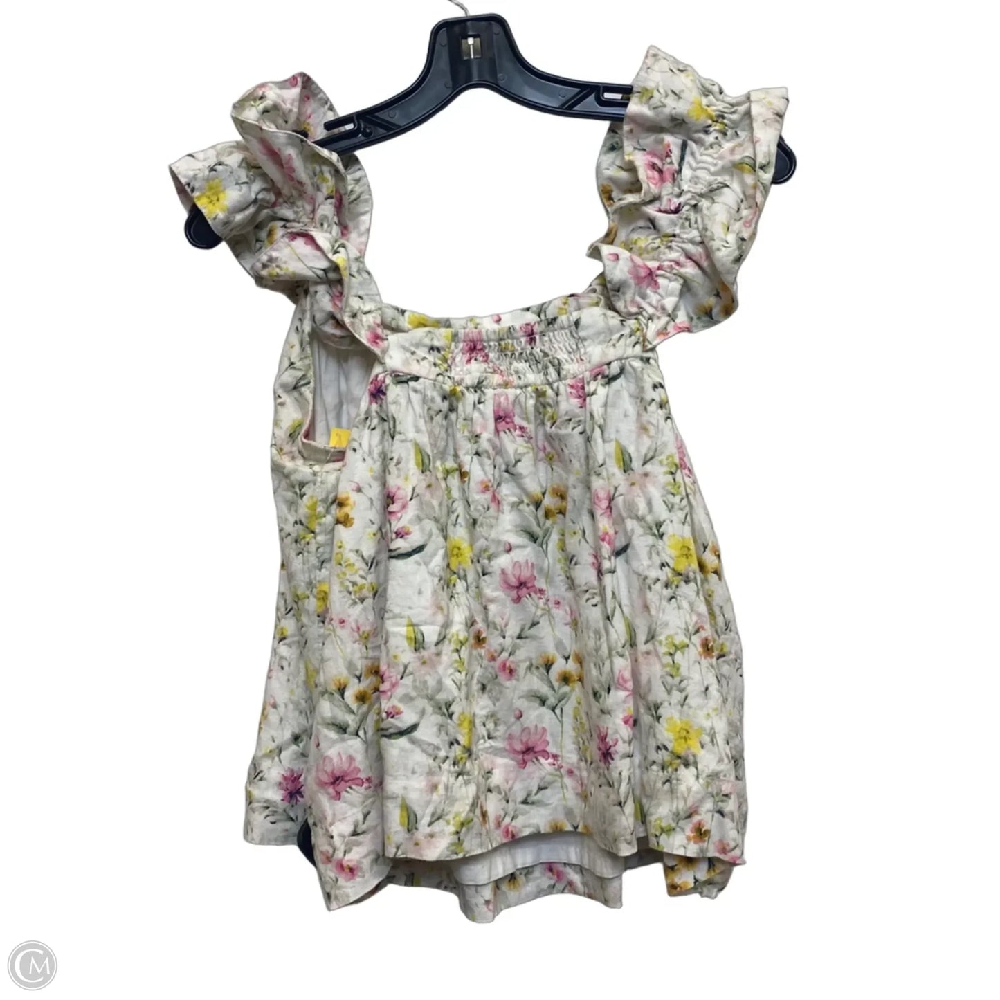 Shorts Set By Crown And Ivy In Pink & White, Size: S