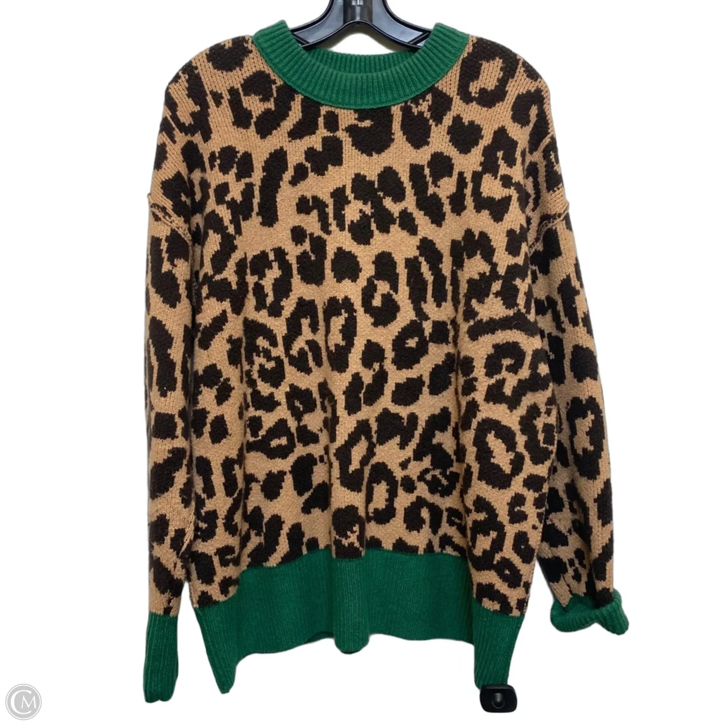 Sweater By Aerie In Brown & Green, Size: S