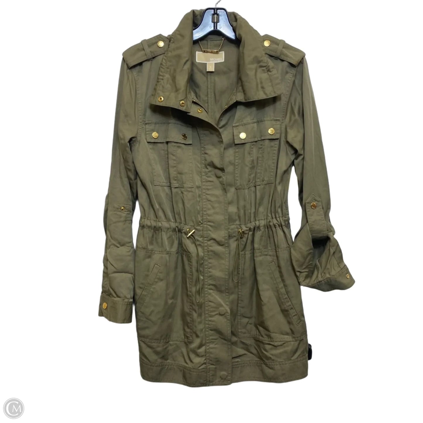 Jacket Utility By Michael By Michael Kors In Green, Size: S