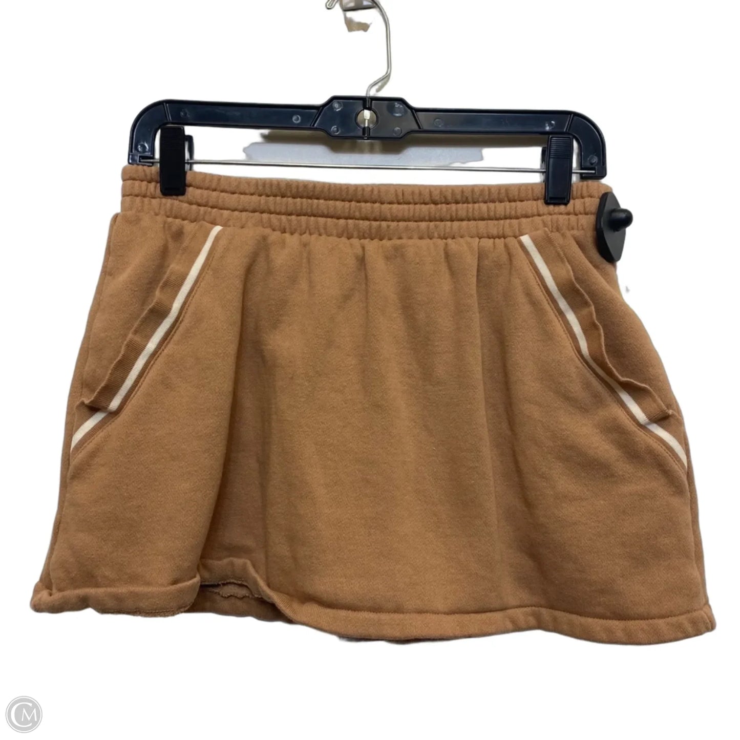Athletic Skort By Pink In Brown, Size: M