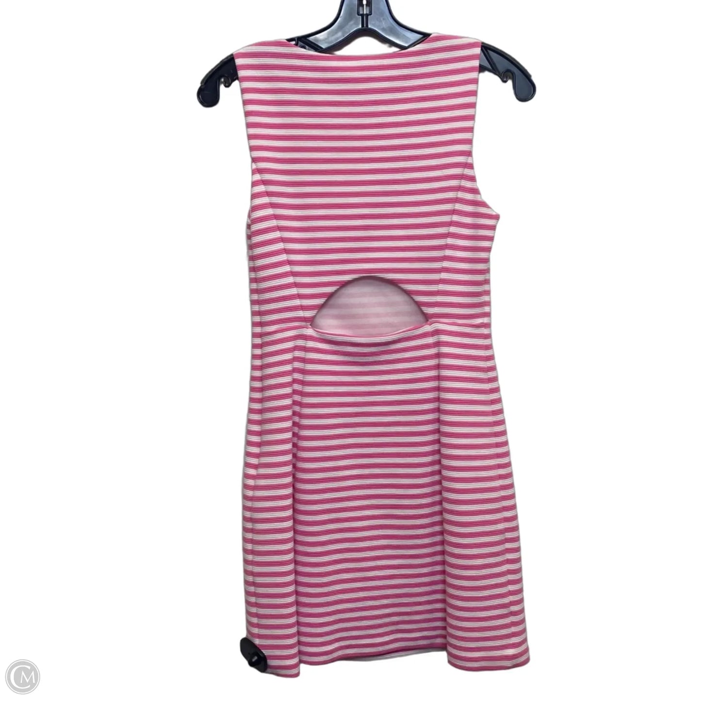Dress Designer By Lilly Pulitzer In Pink & White, Size: S