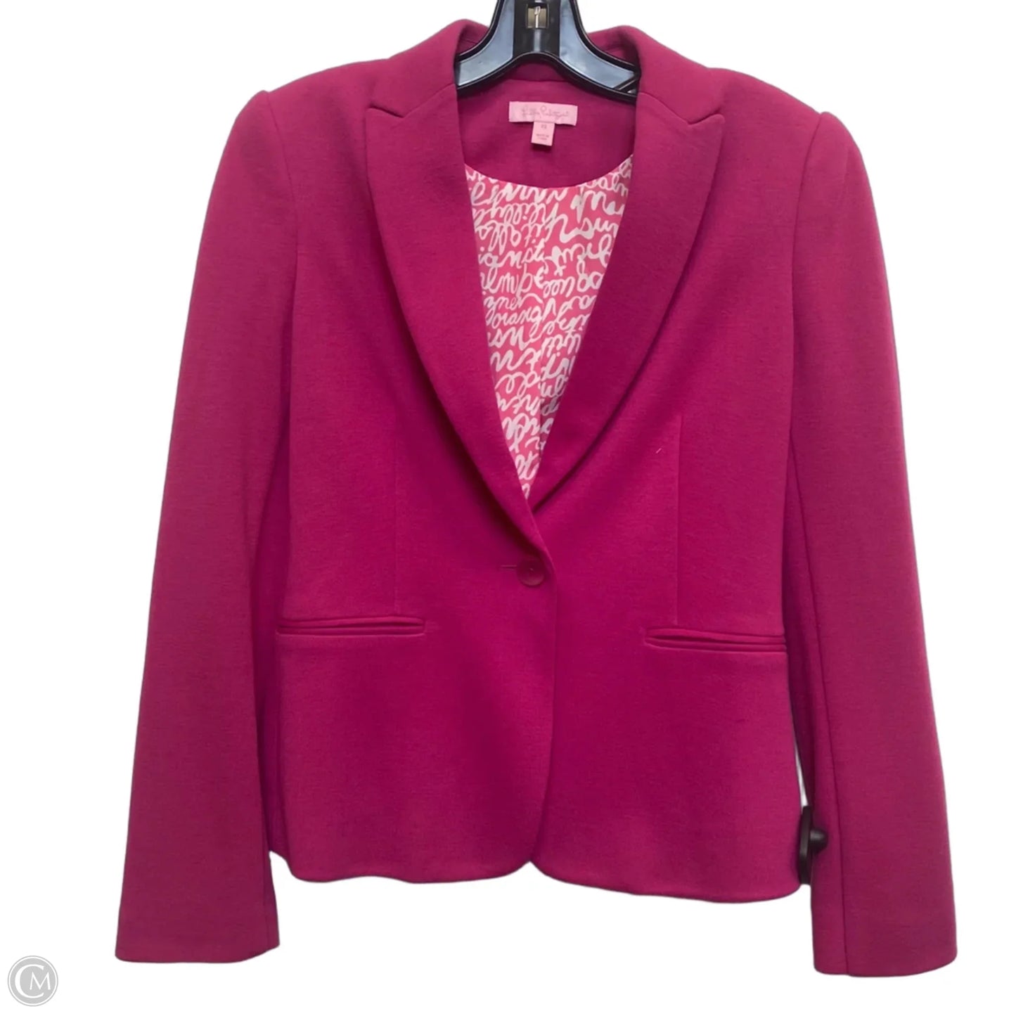 Blazer Designer By Lilly Pulitzer In Pink, Size: Xs