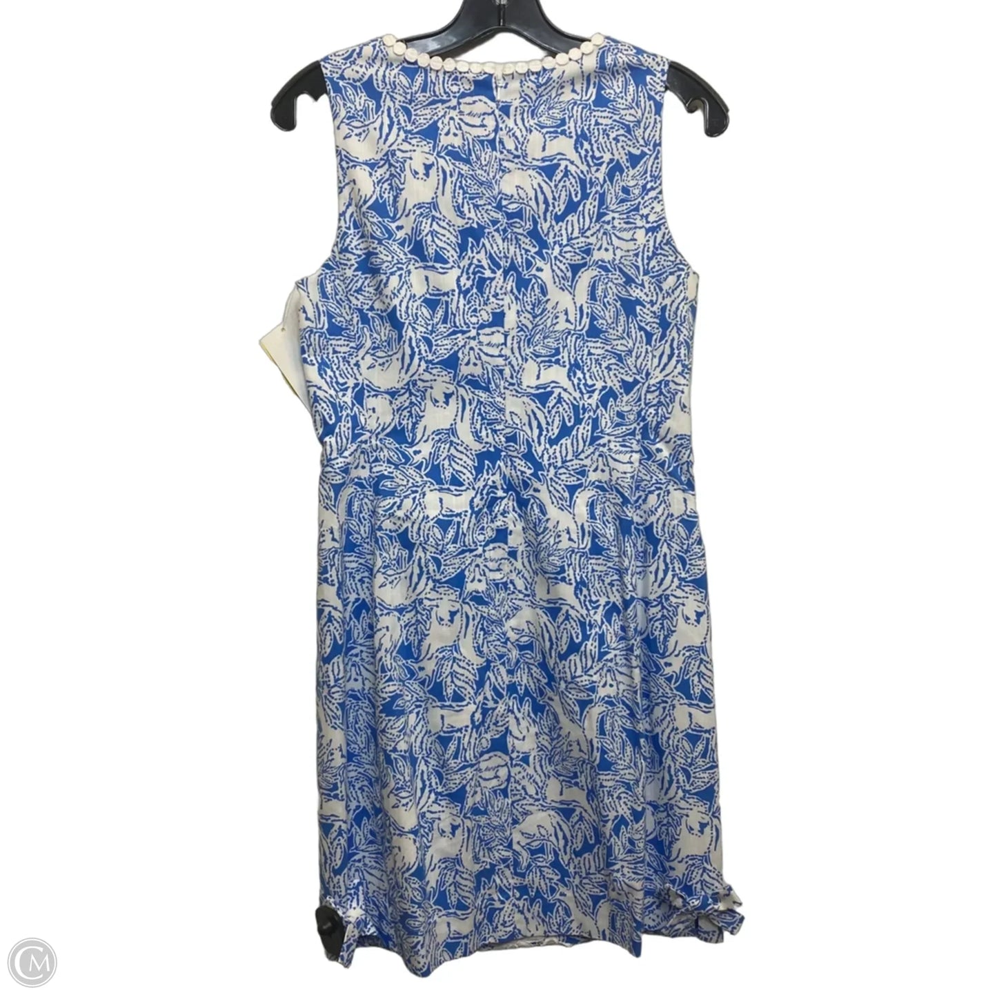 Dress Designer By Lilly Pulitzer In Blue & White, Size: Xs