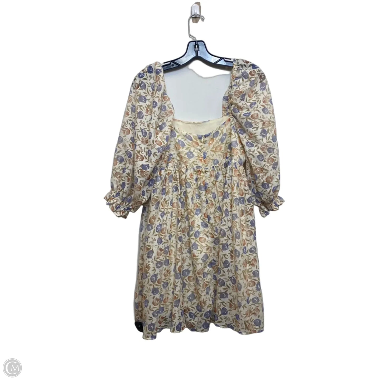 Dress Casual Short By Storia In Black & Cream, Size: M