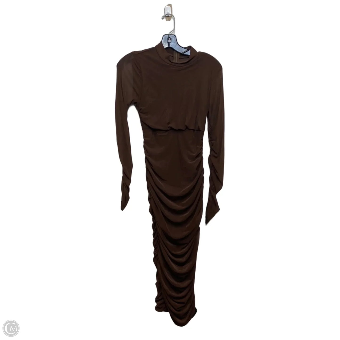Dress Party Long By Moeencn In Brown, Size: S