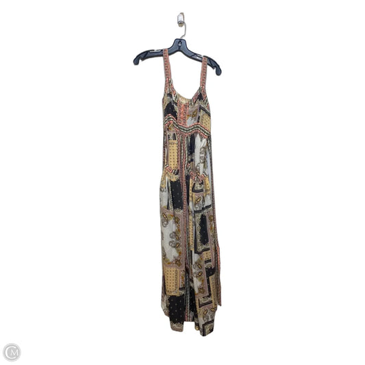 Dress Casual Midi By Matilda Jane In Green & Pink, Size: M