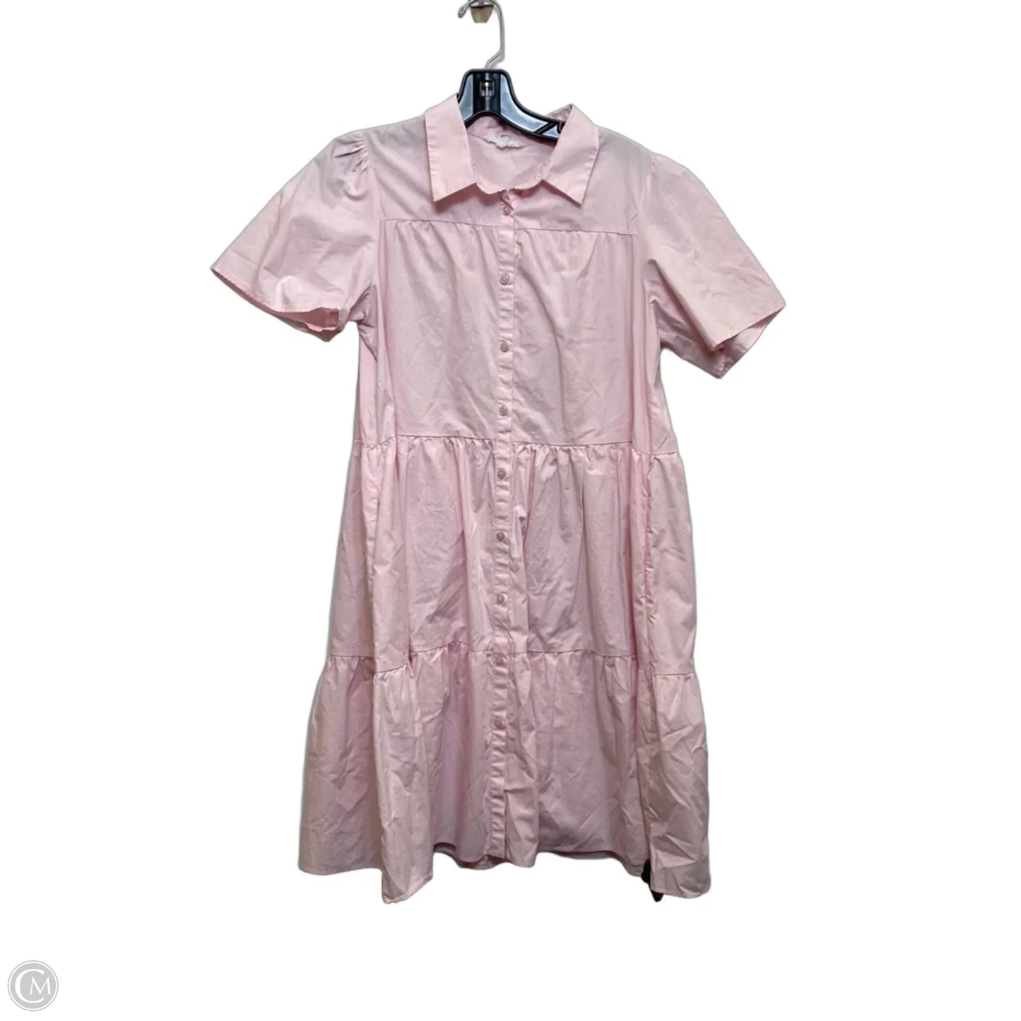 Dress Casual Short By Joh In Pink, Size: S