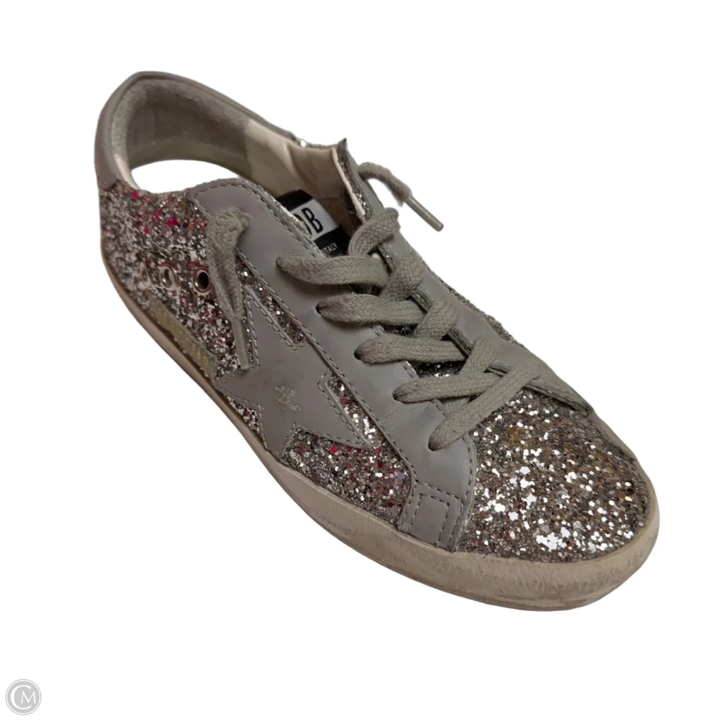 Shoes Luxury Designer By Golden Goose In Grey, Size: 6