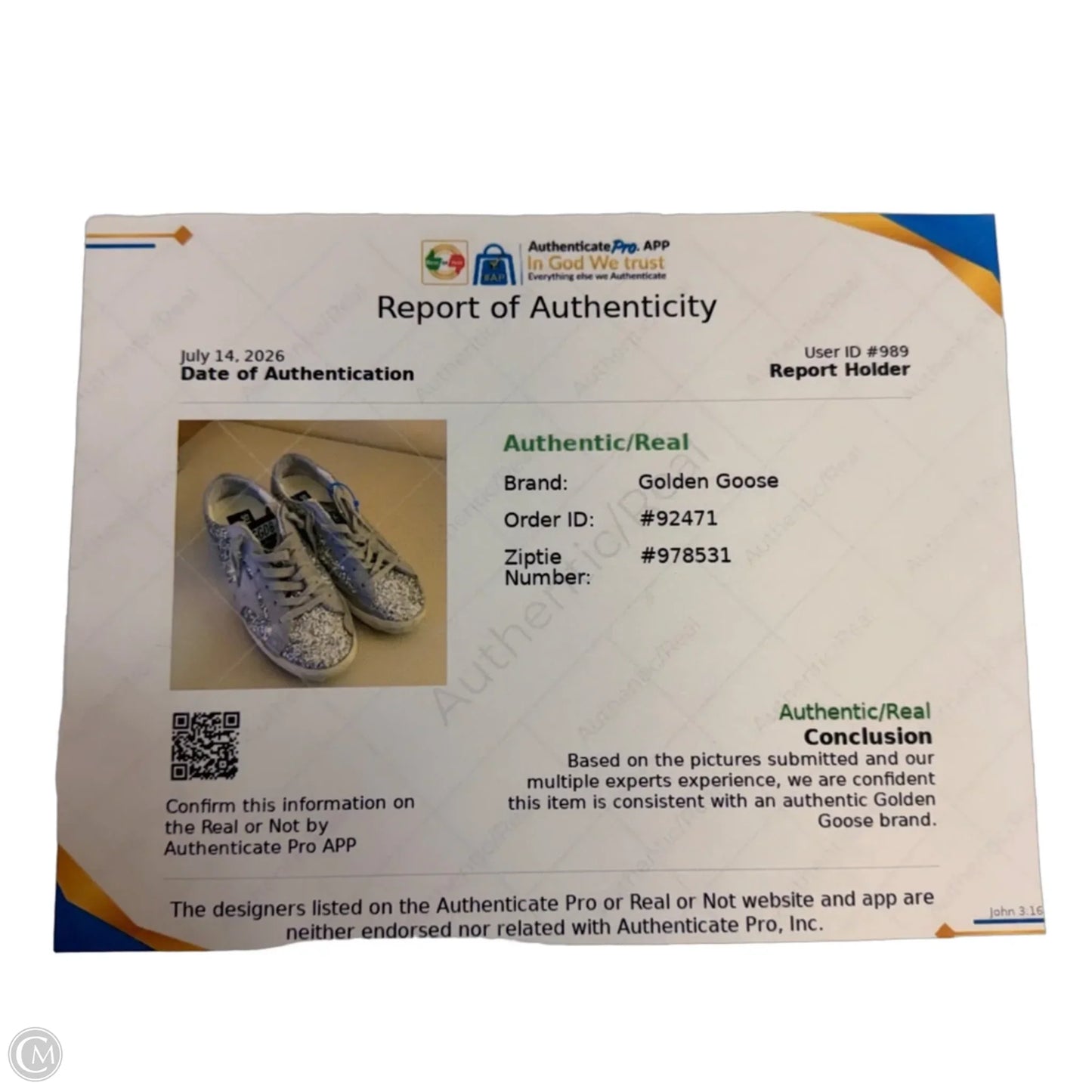 Shoes Luxury Designer By Golden Goose In Grey, Size: 6