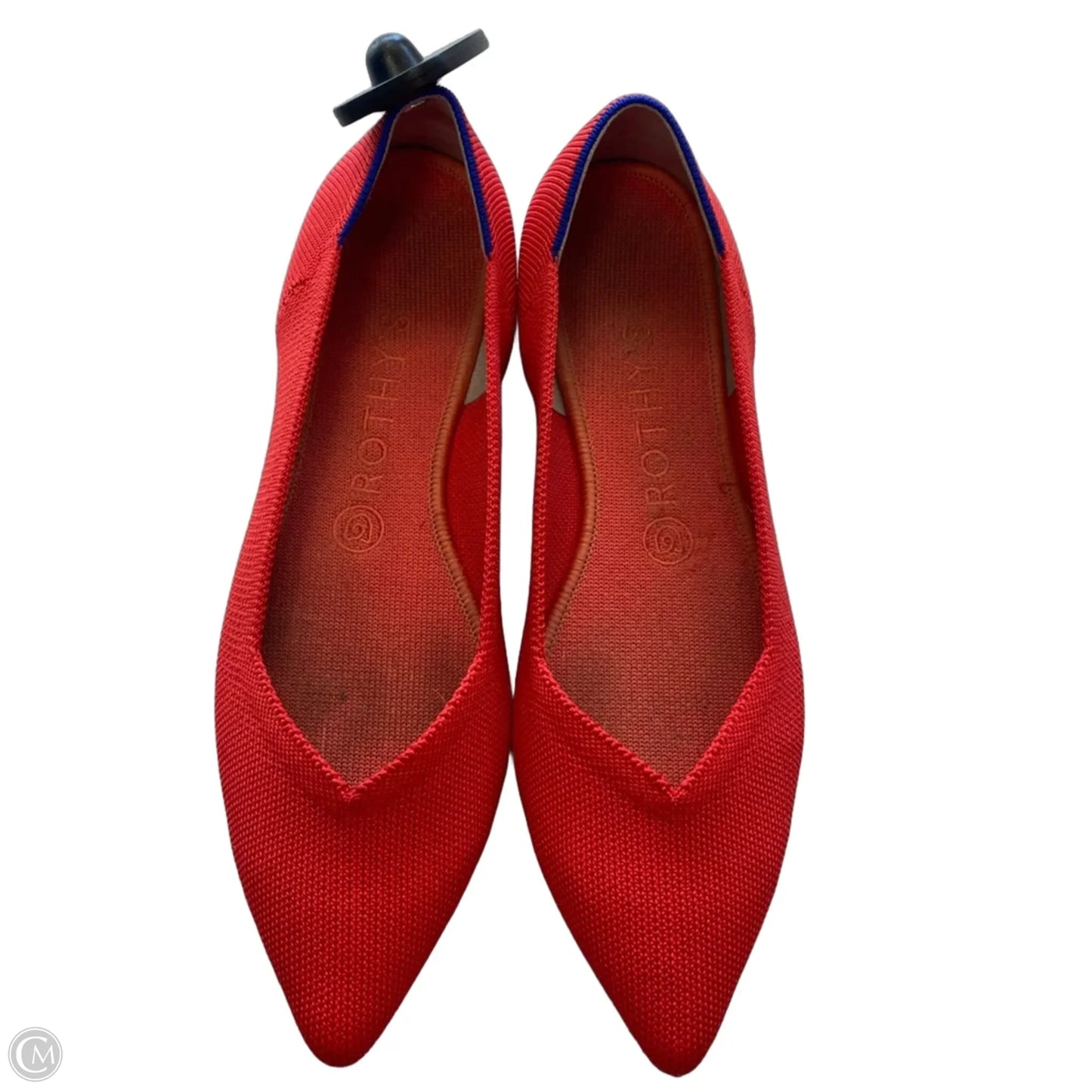 Shoes Designer By Rothys In Orange, Size: 9