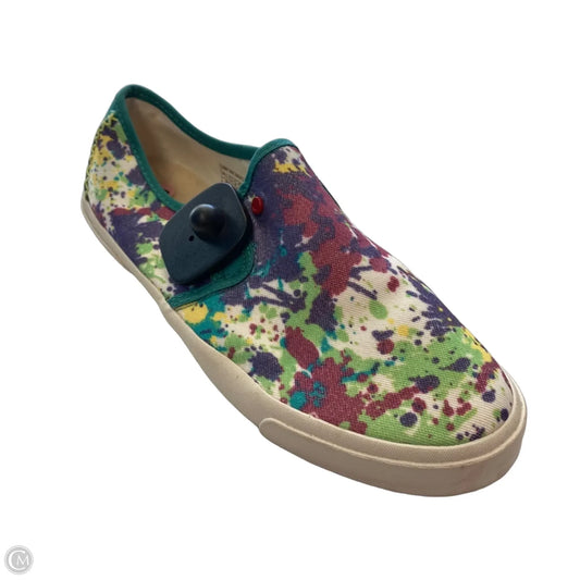Shoes Designer By Ugg In Blue & Purple, Size: 9