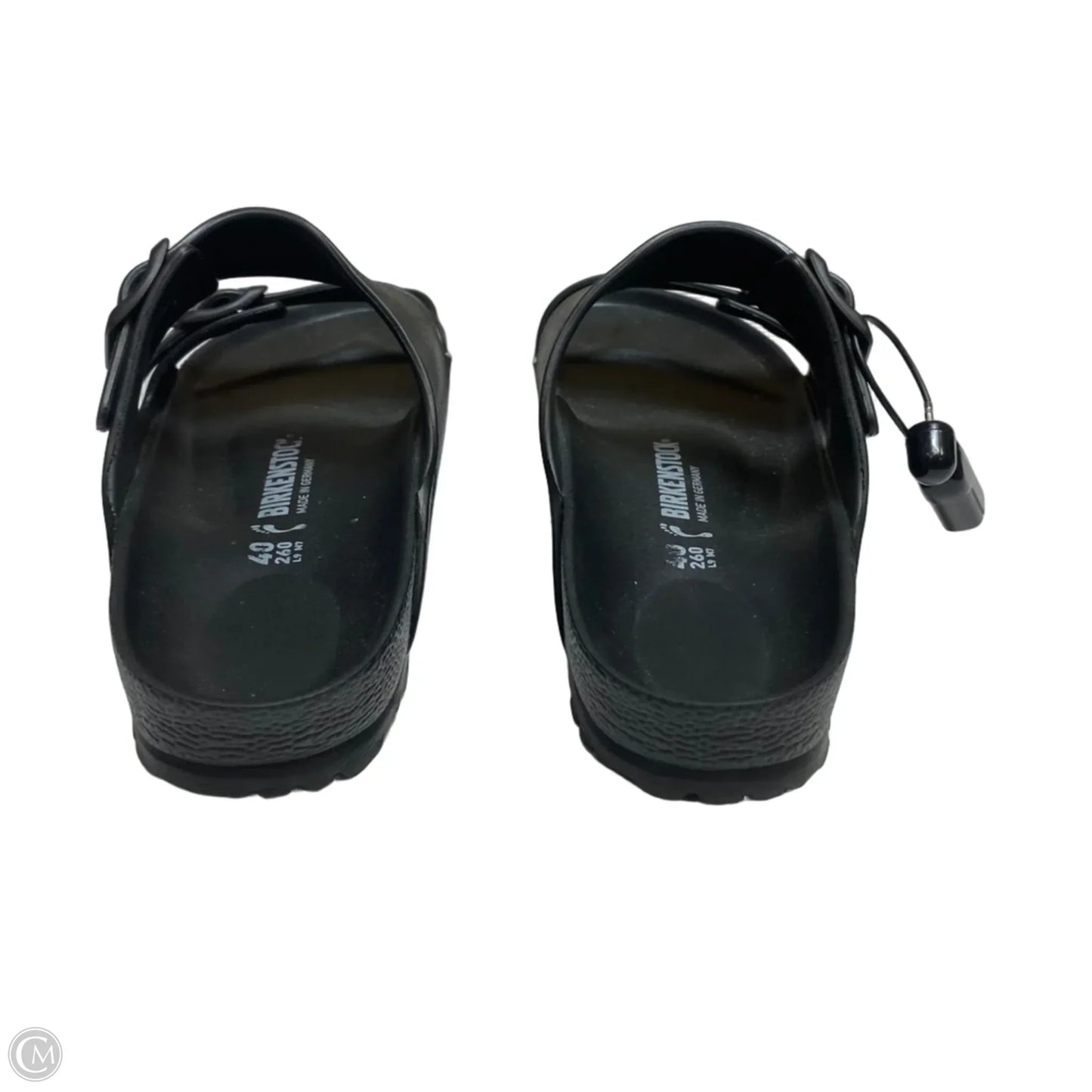 Shoes Flats By Birkenstock In Black, Size: 9