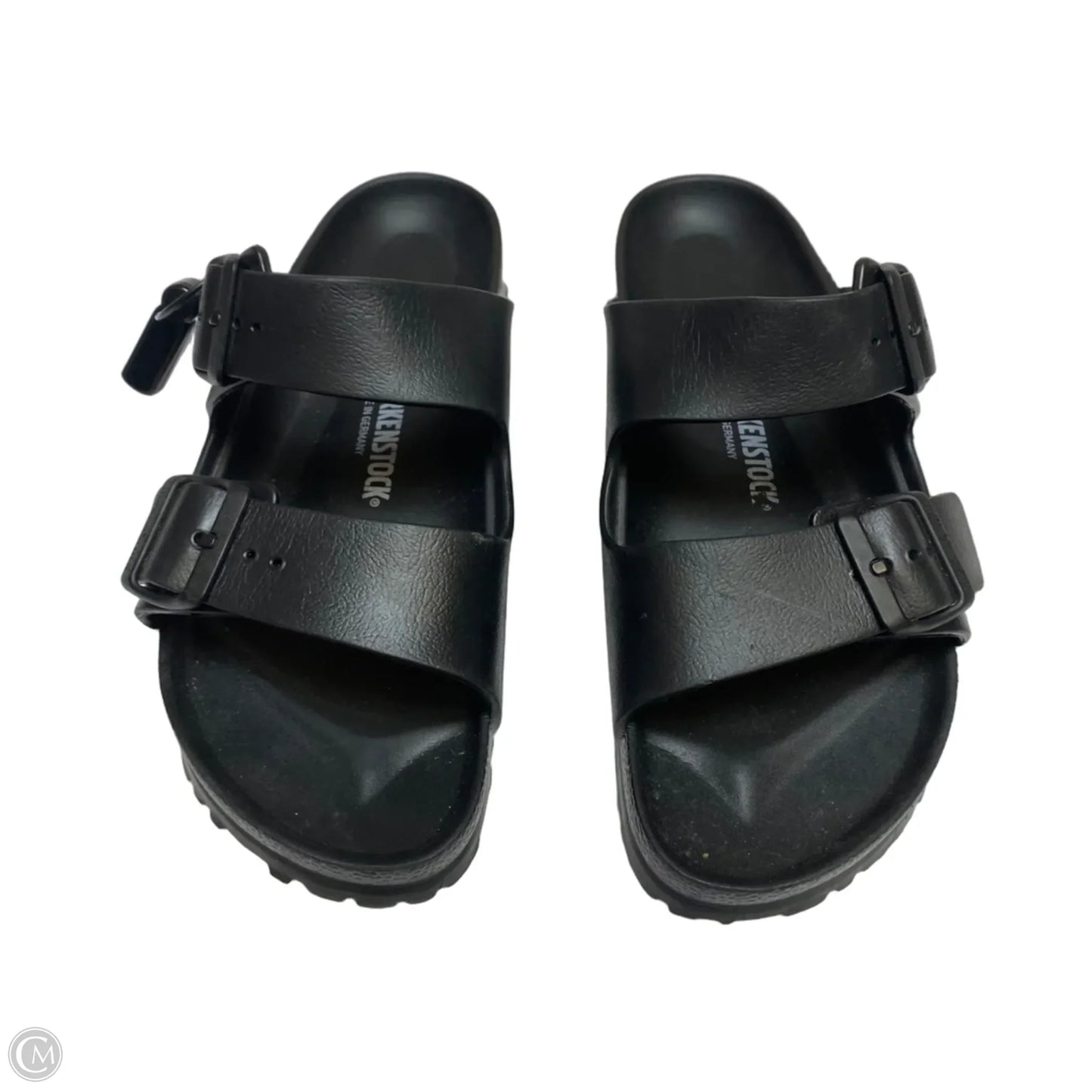 Shoes Flats By Birkenstock In Black, Size: 9